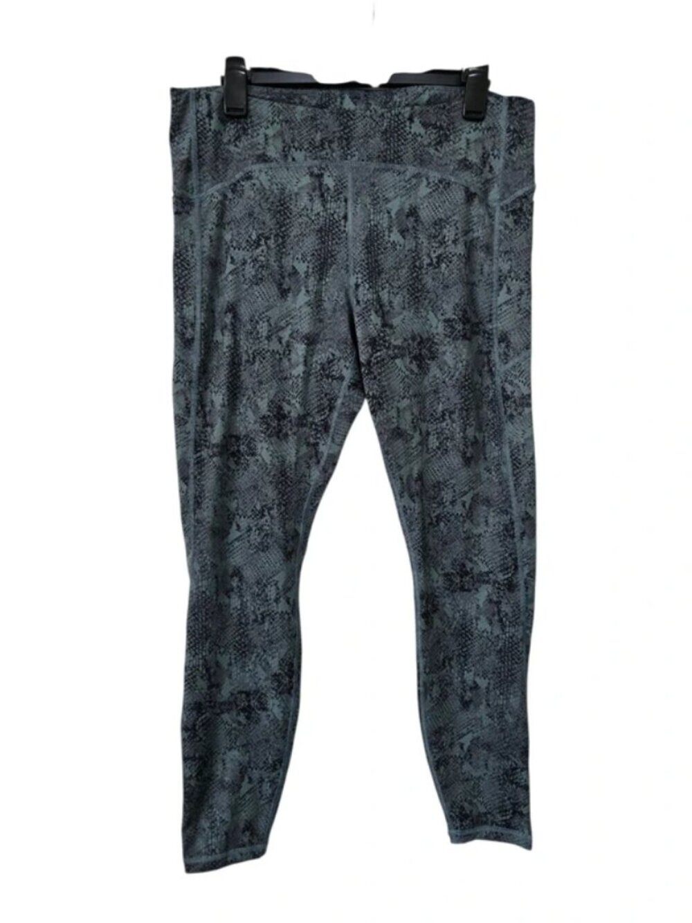 Avia Women's Snake Pattern Leggings w. Pockets Size XL